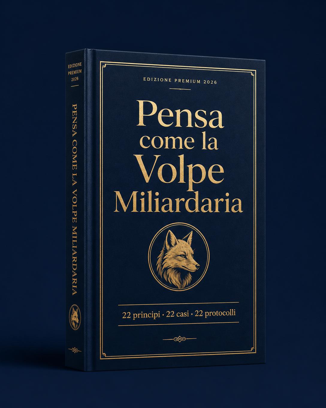 Copertina ebook Pensa come la Volpe Miliardaria